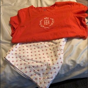 Shorts and tee shirt